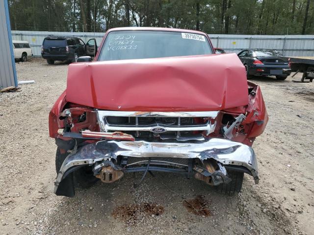 1FTYR14X1XPC08833 - 1999 FORD RANGER SUPER CAB RED photo 5