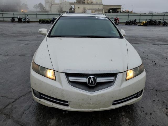 19UUA66288A038805 - 2008 ACURA TL WHITE photo 5