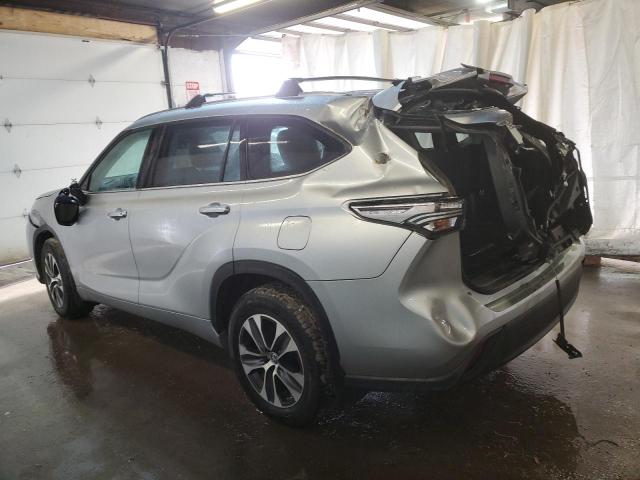 5TDHZRBH4MS155945 - 2021 TOYOTA HIGHLANDER XLE Gümüş foto 2