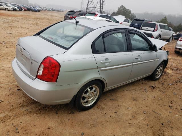 KMHCN46C47U166186 - 2007 HYUNDAI ACCENT GLS GRAY photo 3