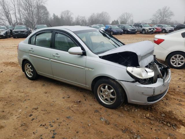 KMHCN46C47U166186 - 2007 HYUNDAI ACCENT GLS GRAY photo 4