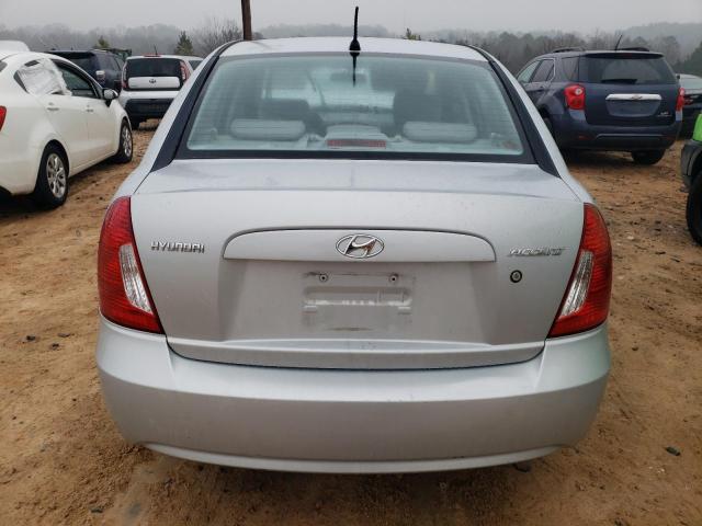 KMHCN46C47U166186 - 2007 HYUNDAI ACCENT GLS GRAY photo 6