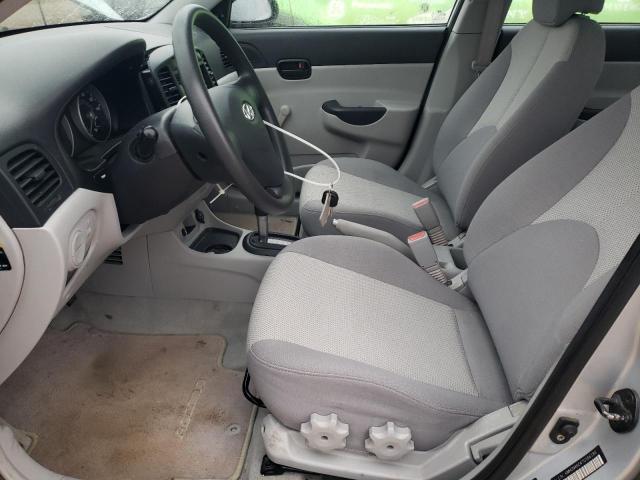 KMHCN46C47U166186 - 2007 HYUNDAI ACCENT GLS GRAY photo 7