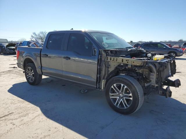 1FTEW1C59NKF21781 - 2022 FORD F150 SUPERCREW GRAY photo 4