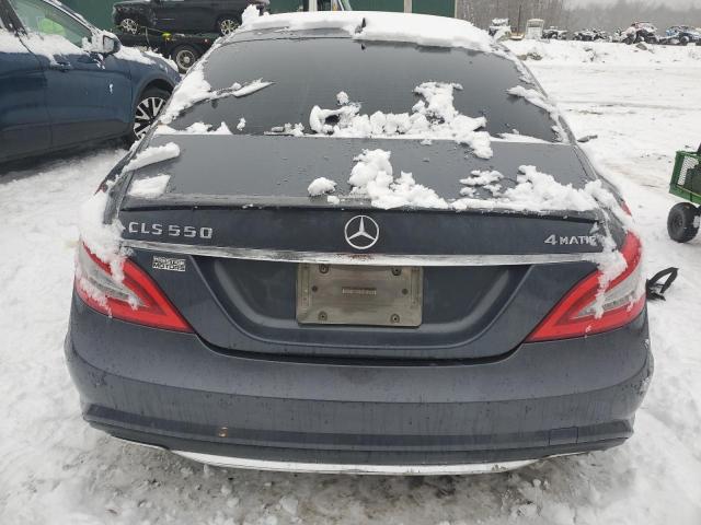 WDDLJ9BB7DA069268 - 2013 MERCEDES-BENZ CLS 550 4MATIC GRAY photo 6