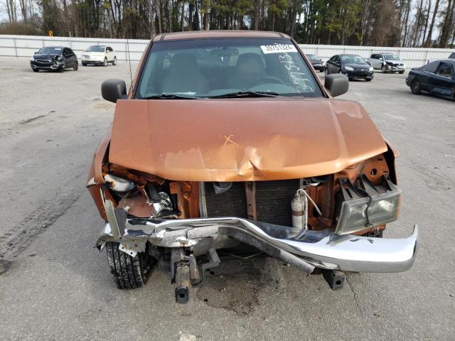 1GCCS196X48187467 - 2004 CHEVROLET COLORADO ORANGE photo 5