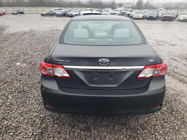 2T1BU4EE4BC700752 - 2011 TOYOTA COROLLA BASE GRAY photo 6