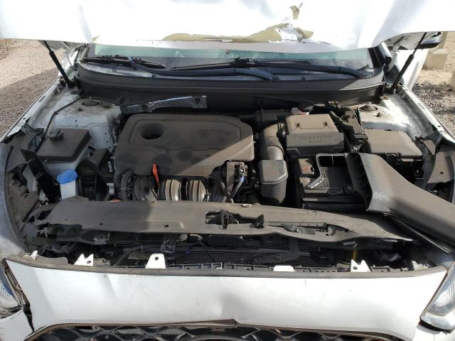 5NPE34AF1KH729377 - 2019 HYUNDAI SONATA LIMITED WHITE photo 11