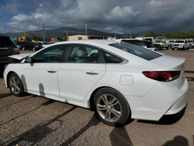 5NPE34AF1KH729377 - 2019 HYUNDAI SONATA LIMITED WHITE photo 2