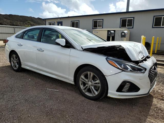 5NPE34AF1KH729377 - 2019 HYUNDAI SONATA LIMITED WHITE photo 4