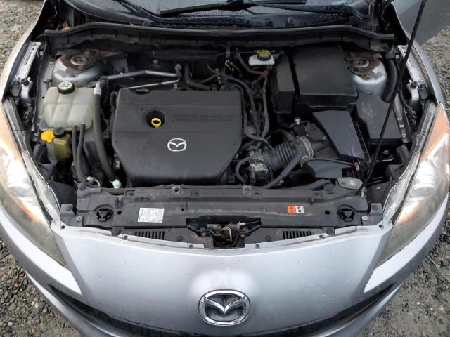 JM1BL1V69C1512535 - 2012 MAZDA 3 S GRAY photo 11