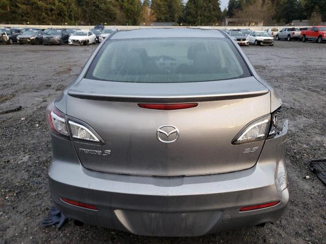 JM1BL1V69C1512535 - 2012 MAZDA 3 S GRAY photo 6