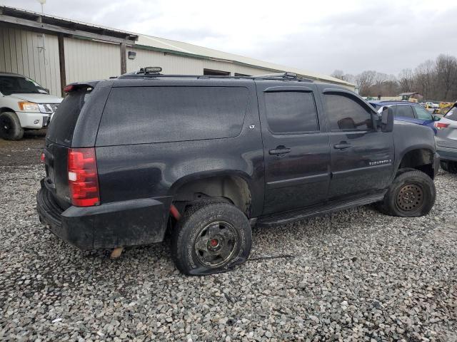 1GNFK16308J101905 - 2008 CHEVROLET SUBURBAN K1500 LS BLACK photo 3