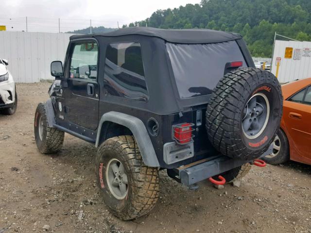 1J4FA49S05P388570 - 2005 JEEP WRANGLER / TJ SPORT  photo 3