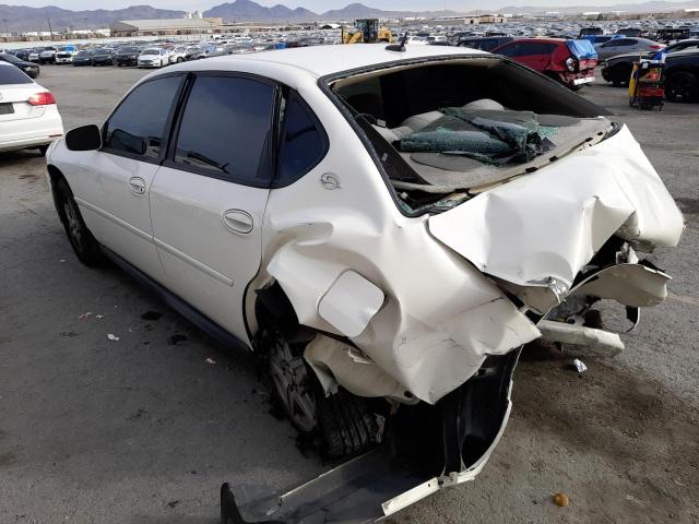 2G1WF52E859377521 - 2005 CHEVROLET IMPALA WHITE photo 2