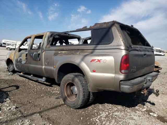 1FTWW33P94EA87148 - 2004 FORD F350 SUPER DUTY TAN photo 2