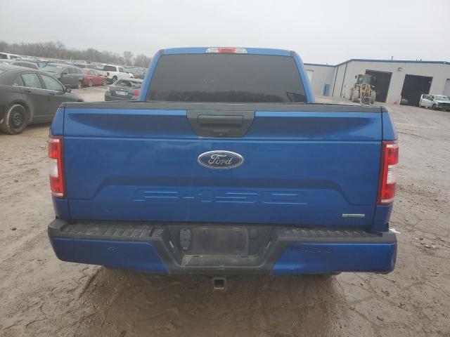 1FTEW1EP6JKF21276 - 2018 FORD F150 SUPERCREW BLUE photo 6