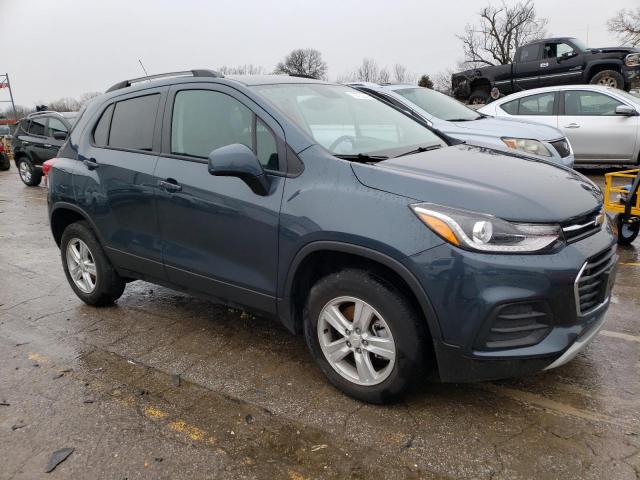 KL7CJPSM8NB523035 - 2022 CHEVROLET TRAX 1LT CHARCOAL photo 4