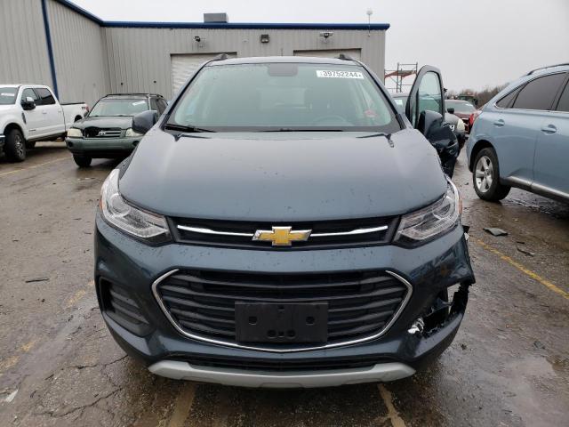 KL7CJPSM8NB523035 - 2022 CHEVROLET TRAX 1LT CHARCOAL photo 5