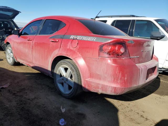 1C3CDZAB1DN685337 - 2013 DODGE AVENGER SE RED photo 2