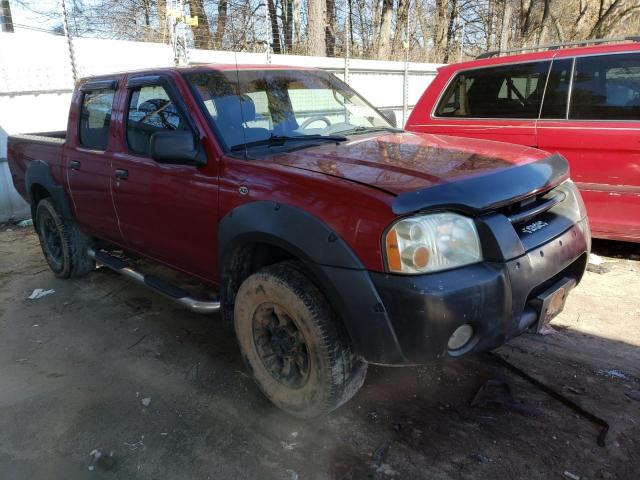 1N6ED27T82C381035 - 2002 NISSAN FRONTIER C BURGUNDY photo 4