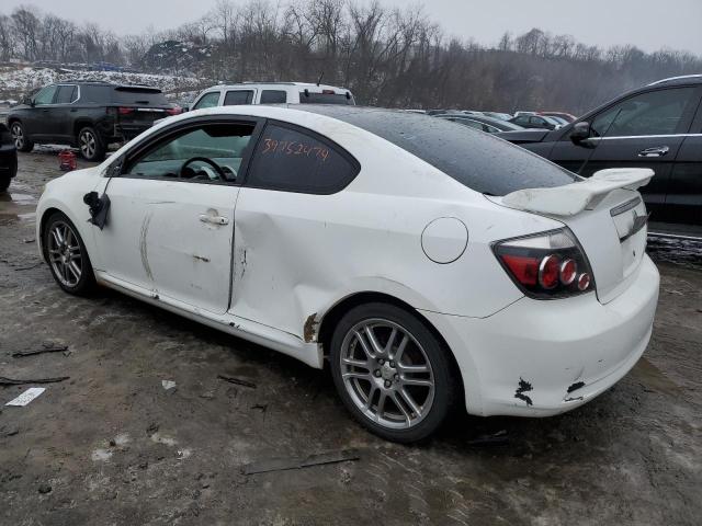 JTKDE167080246886 - 2008 TOYOTA SCION TC WHITE photo 2