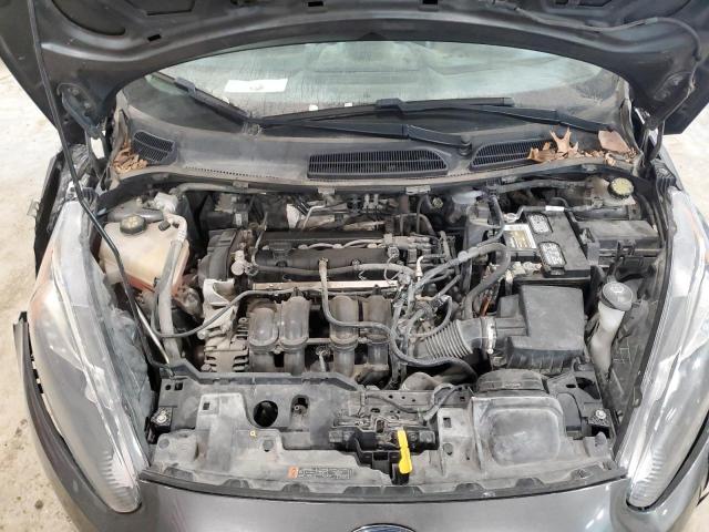 3FADP4EJXHM150489 - 2017 FORD FIESTA SE GRAY photo 11