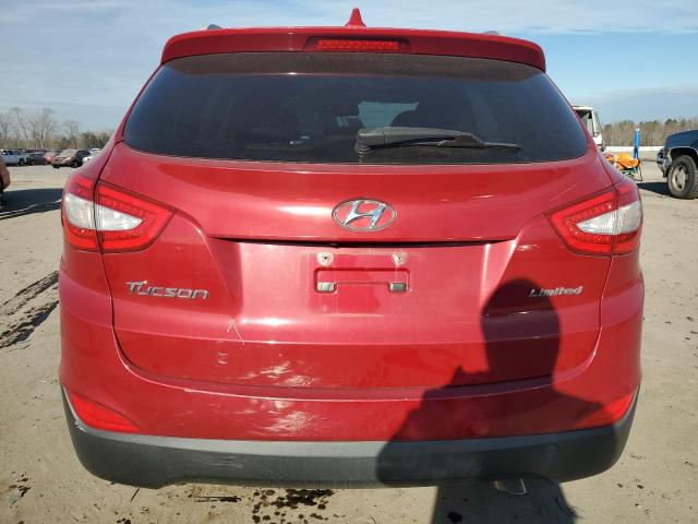 KM8JU3AG6EU872362 - 2014 HYUNDAI TUCSON GLS RED photo 6