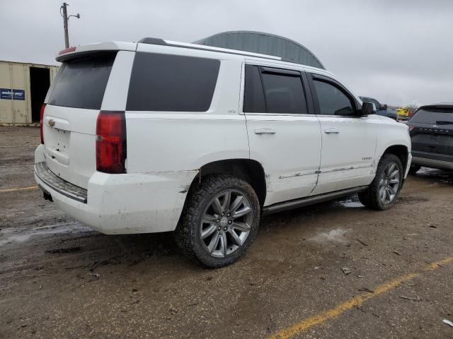 1GNSKCKC0FR640765 - 2015 CHEVROLET TAHOE K1500 LTZ WHITE photo 3