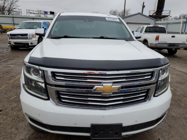 1GNSKCKC0FR640765 - 2015 CHEVROLET TAHOE K1500 LTZ WHITE photo 5