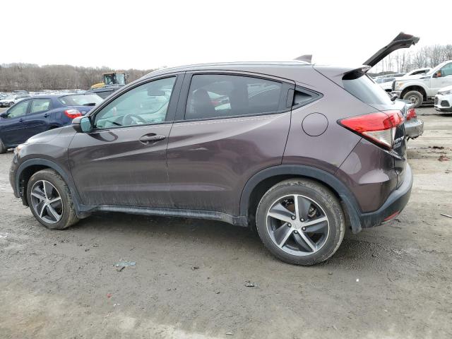 3CZRU6H54NM738512 - 2022 HONDA HR-V EX BURGUNDY photo 2