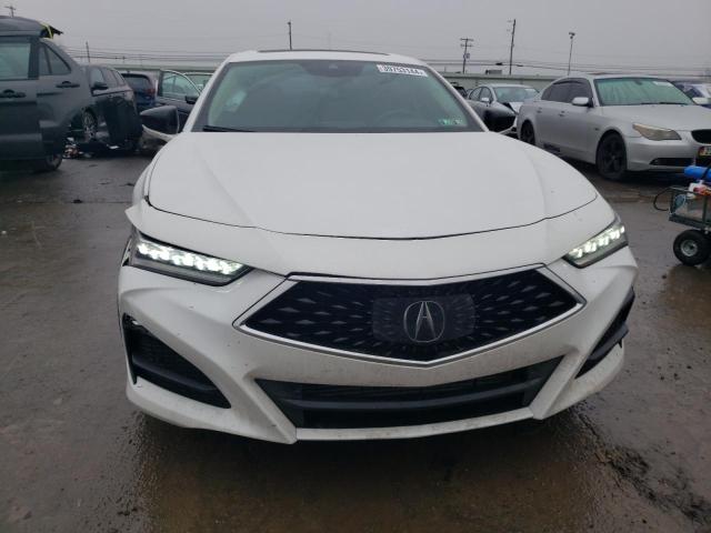 19UUB5F43MA007576 - 2021 ACURA TLX TECHNOLOGY WHITE photo 5