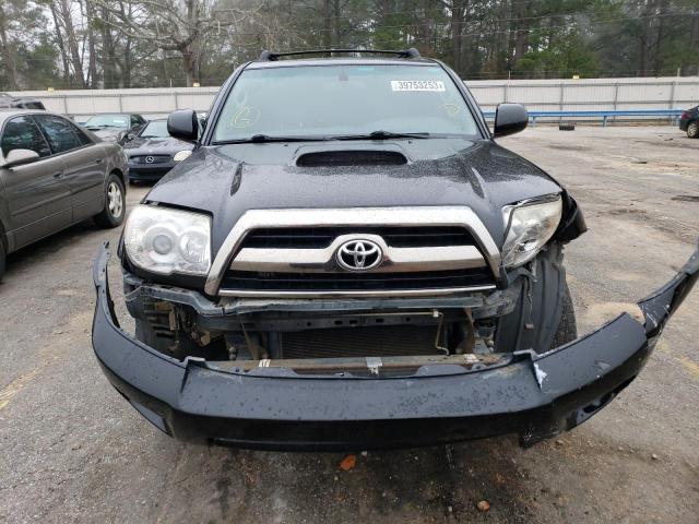 JTEBU14R270124949 - 2007 TOYOTA 4RUNNER SR5 BLACK photo 5