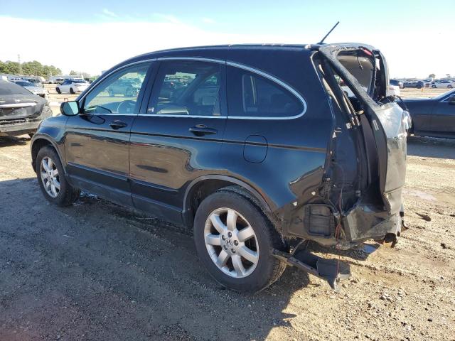 JHLRE48777C079471 - 2007 HONDA CR-V EXL BLACK photo 2