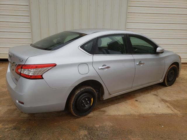 1N4AB7AP2DN909746 - 2013 NISSAN SENTRA S SILVER photo 3