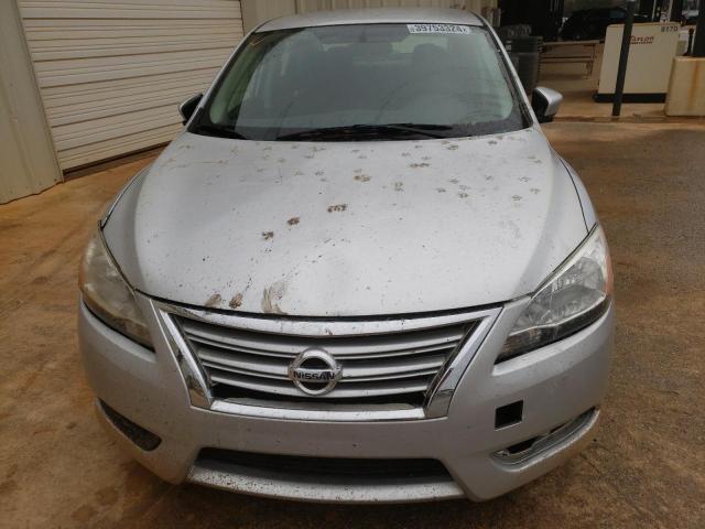 1N4AB7AP2DN909746 - 2013 NISSAN SENTRA S SILVER photo 5