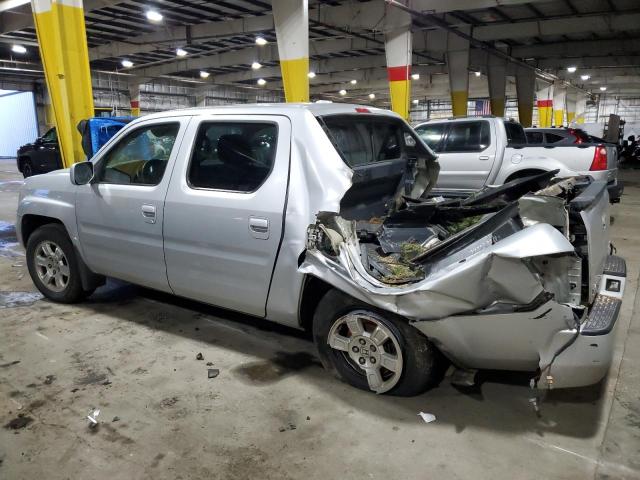 2HJYK16518H526887 - 2008 HONDA RIDGELINE RTL SILVER photo 2