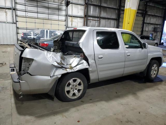 2HJYK16518H526887 - 2008 HONDA RIDGELINE RTL SILVER photo 3