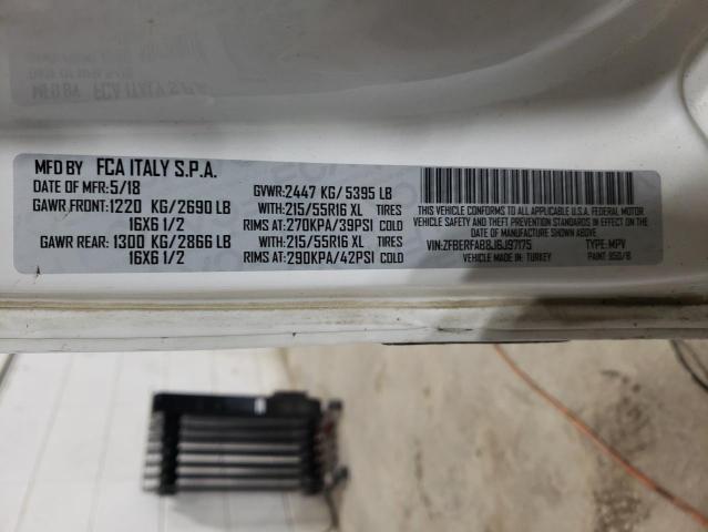 ZFBERFAB8J6J97175 - 2018 RAM PROMASTER 白色 照片 13