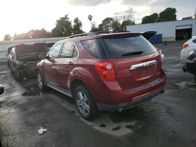 2GNFLDE5XC6228040 - 2012 CHEVROLET EQUINOX LT RED photo 2