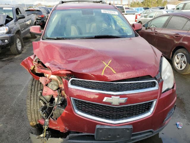 2GNFLDE5XC6228040 - 2012 CHEVROLET EQUINOX LT RED photo 5