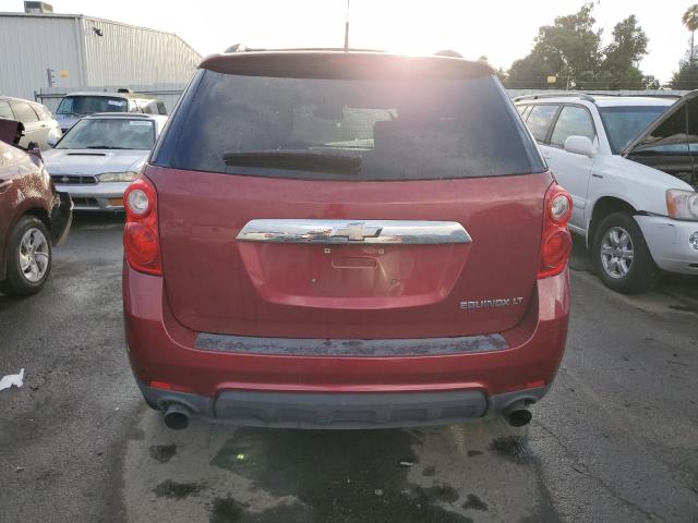 2GNFLDE5XC6228040 - 2012 CHEVROLET EQUINOX LT RED photo 6