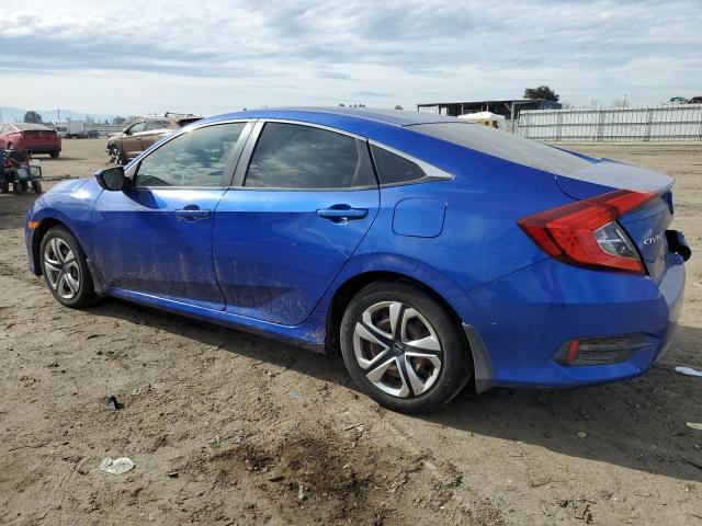 19XFC2F5XGE212664 - 2016 HONDA CIVIC LX BLUE photo 2