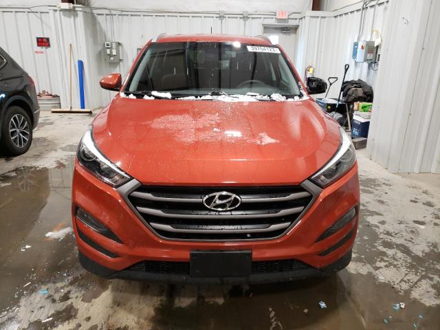 KM8J33A4XGU026005 - 2016 HYUNDAI TUCSON LIMITED ORANGE photo 5