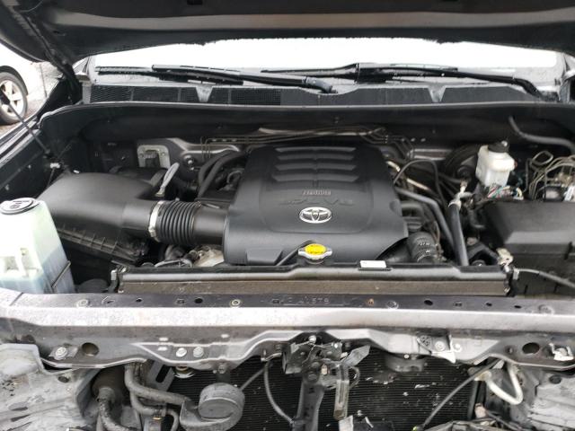 5TFUW5F13GX570251 - 2016 TOYOTA TUNDRA DOUBLE CAB SR/SR5 GRAY photo 11