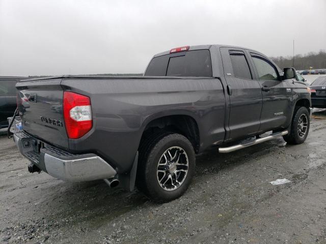 5TFUW5F13GX570251 - 2016 TOYOTA TUNDRA DOUBLE CAB SR/SR5 GRAY photo 3