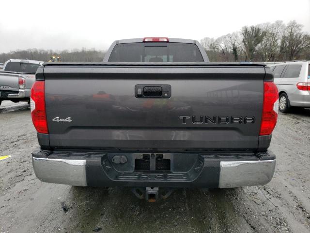 5TFUW5F13GX570251 - 2016 TOYOTA TUNDRA DOUBLE CAB SR/SR5 GRAY photo 6