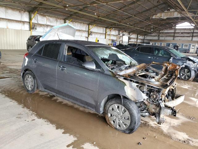 3KPA25AB1KE250031 - 2019 KIA RIO S GRAY photo 4