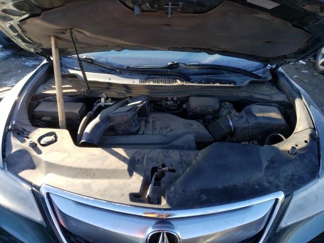 5FRYD4H47EB032568 - 2014 ACURA MDX TECHNOLOGY SILVER photo 12