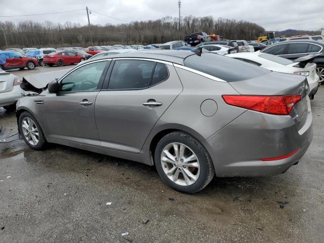 5XXGN4A70DG147734 - 2013 KIA OPTIMA EX GRAY photo 2